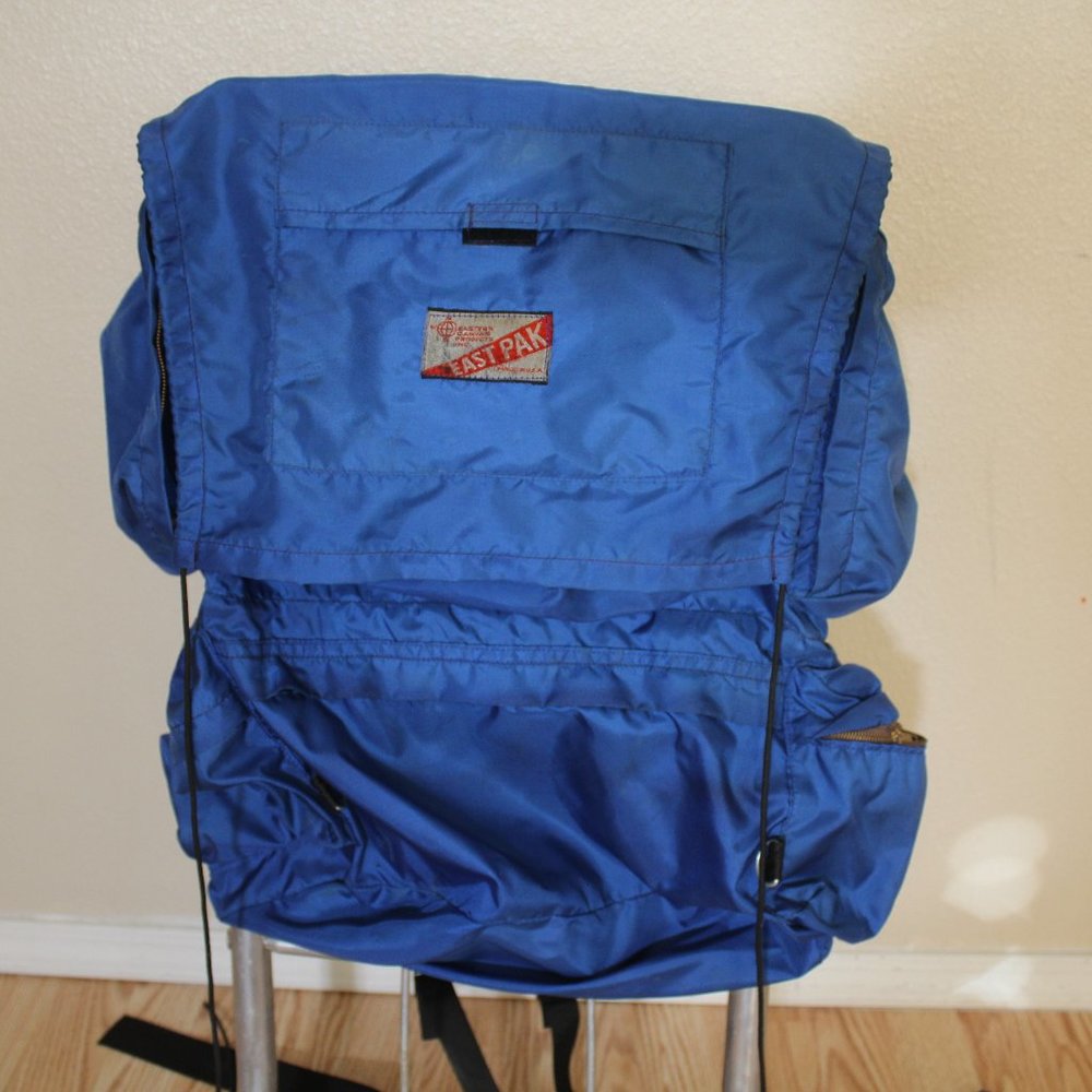 Vintage Eastpak Hiking Backback with frame